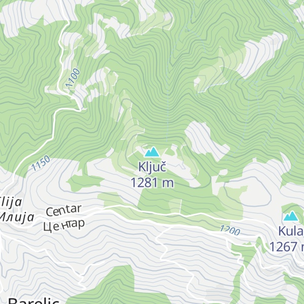 Map of Ključ