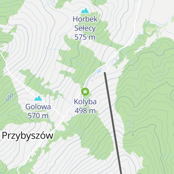 Map of Ostoja Karlików