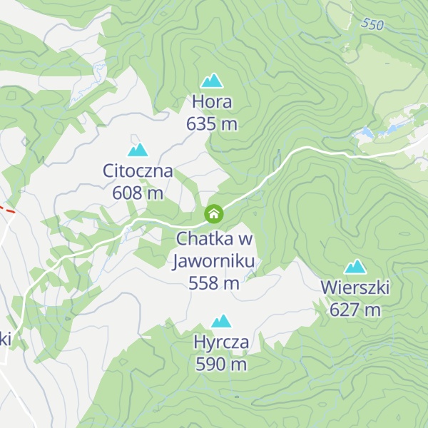 Map of Chatka w Jaworniku