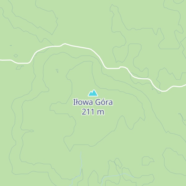 Map of Iłowa Góra