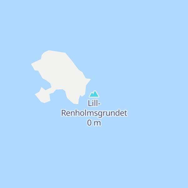 Map of Lill-Renholmsgrundet