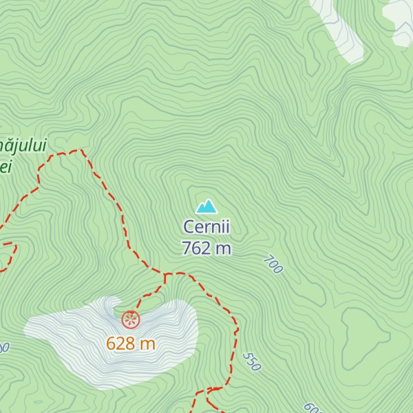 Map of Cernii
