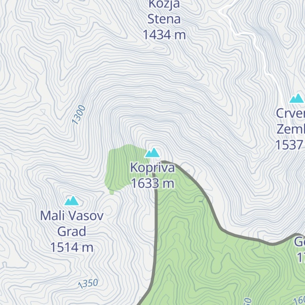 Map of Kopriva