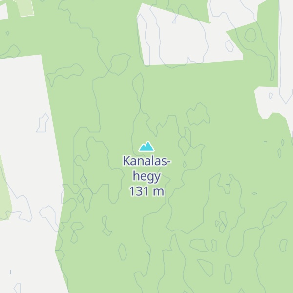 Map of Kanalas-hegy