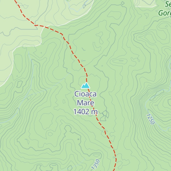 Map of Cioaca Mare