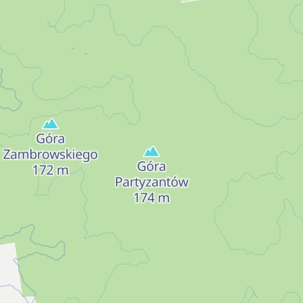 Map of Góra Partyzantów