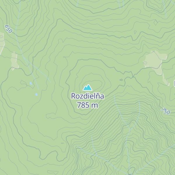 Map of Rozdielňa