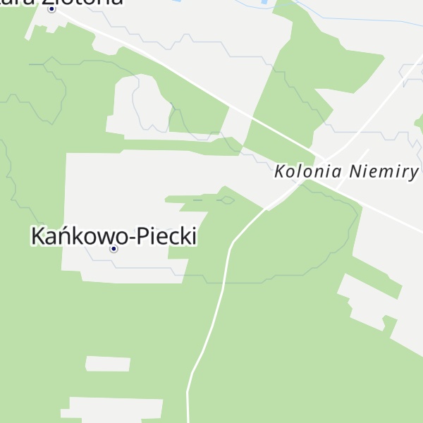 Map of Łysa Góra