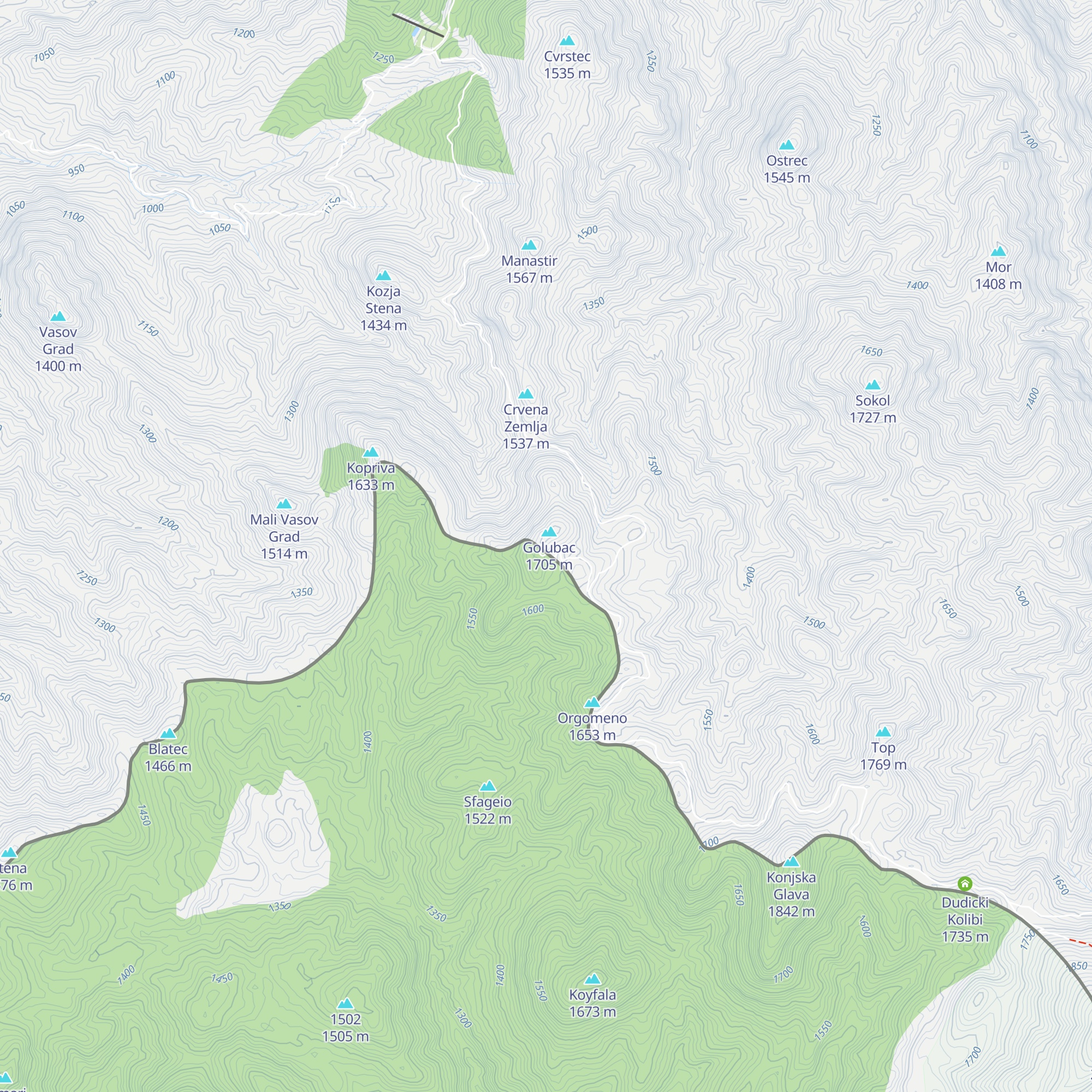 Golubec map