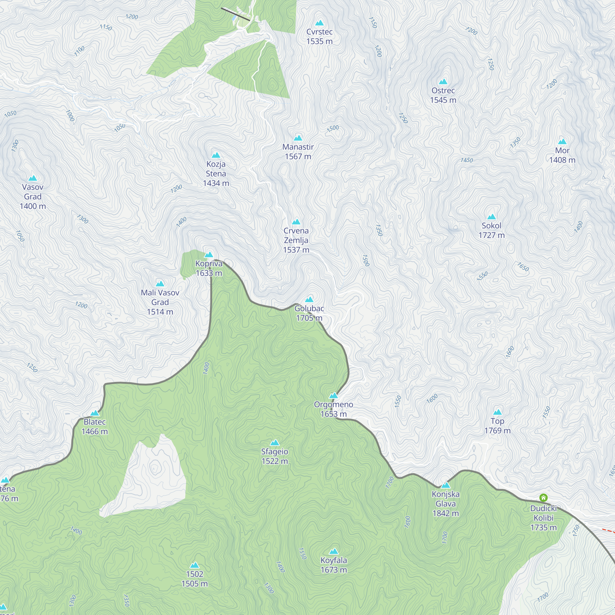 Golubec map