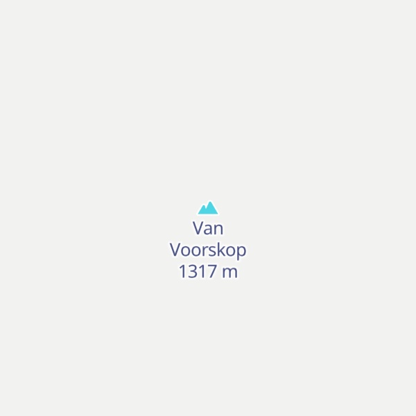 Map of Van Voorskop