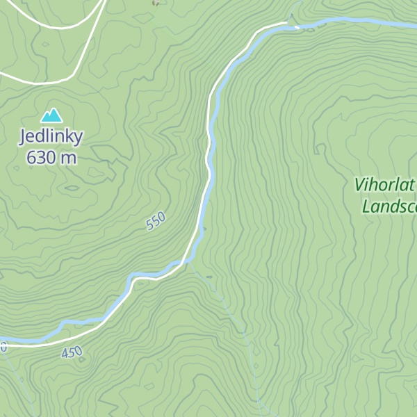 Map of Chata Klin