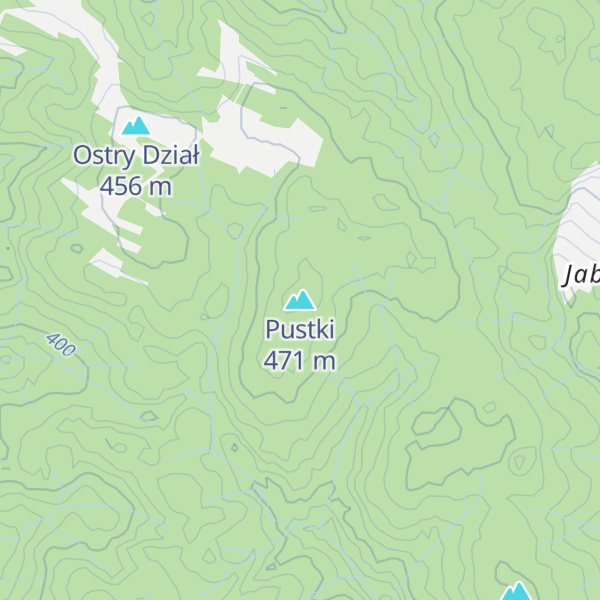Map of Pustki