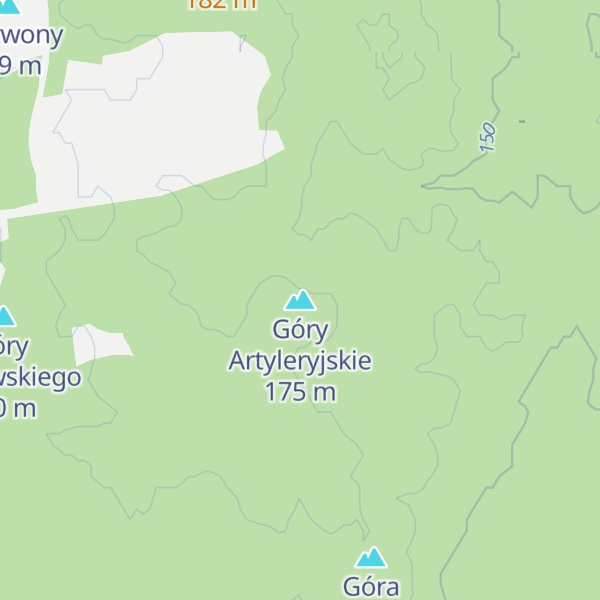 Map of Góry Artyleryjskie
