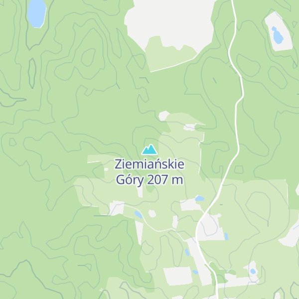 Map of Ziemiańskie Góry