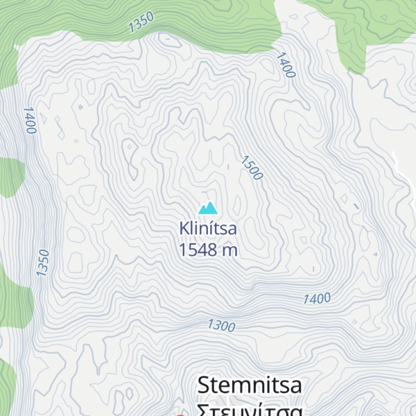 Map of Klinítsa