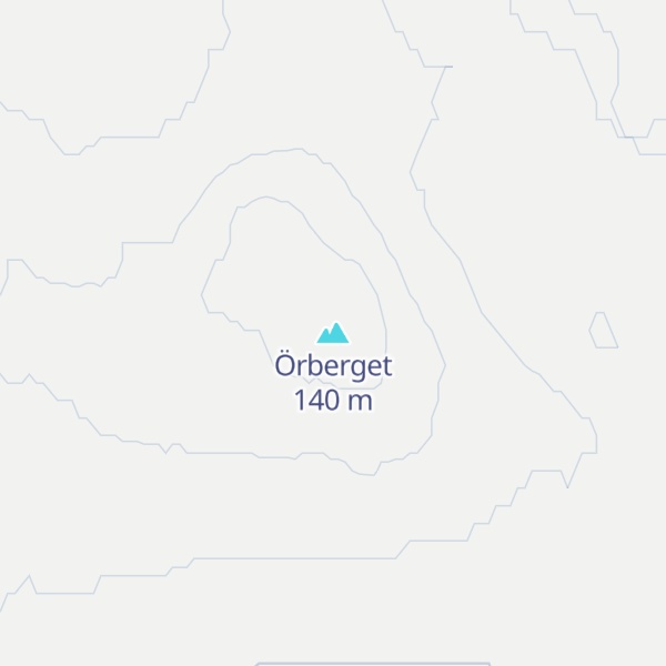 Map of Örberget