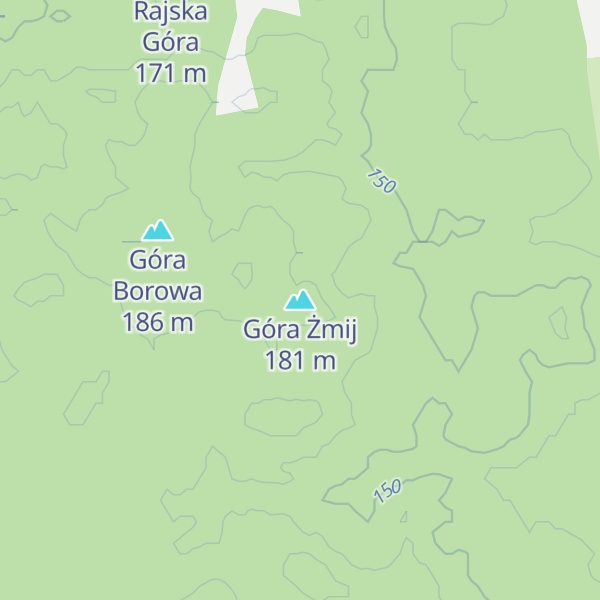 Map of Góra Żmij