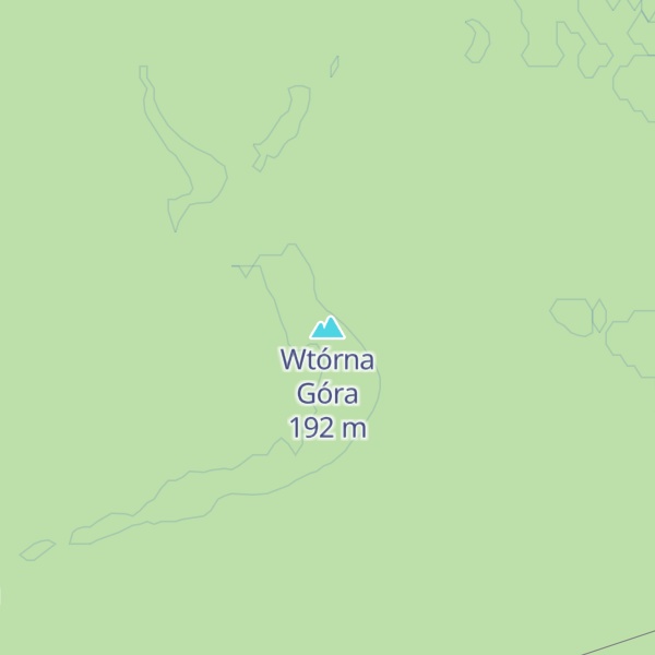 Map of Wtórna Góra
