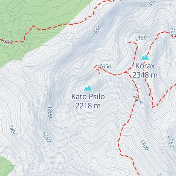 Map of Kato Psilo