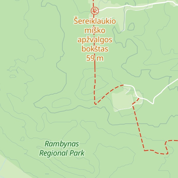 Map of Abšriūtų kalnas