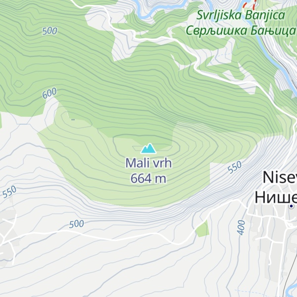Map of Mali vrh