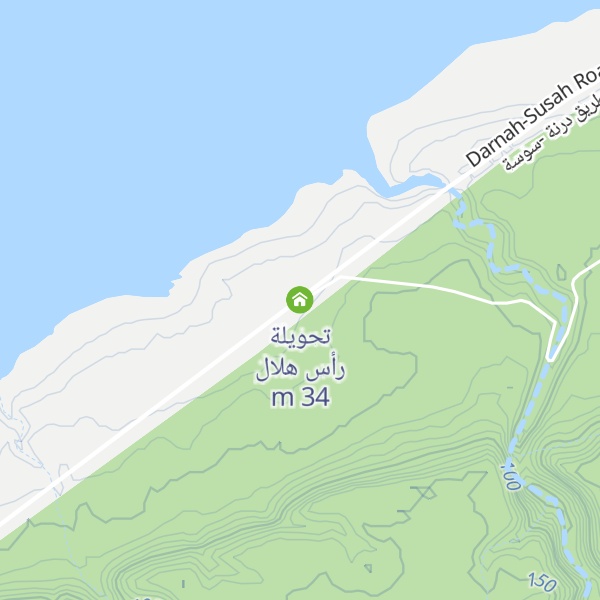 Map of تحويلة رأس هلال