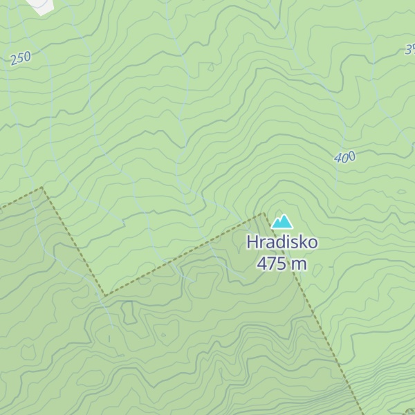 Map of Poľovníca chata Dlhé
