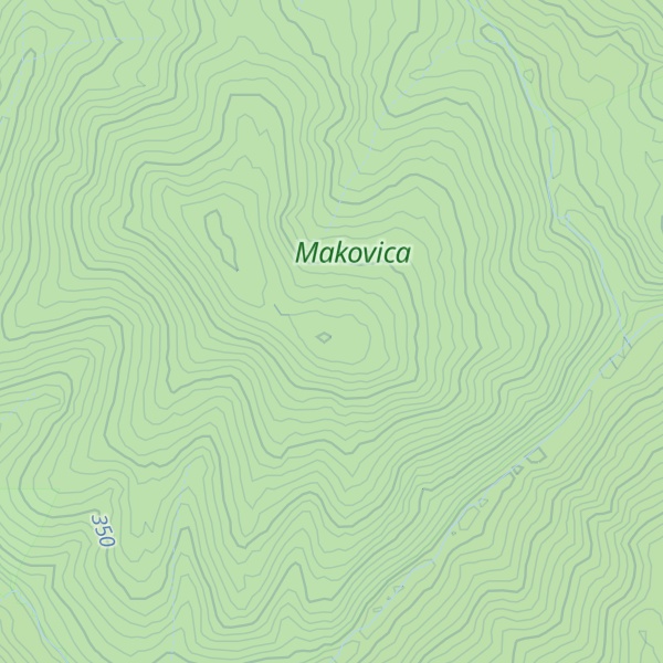 Map of Makovica