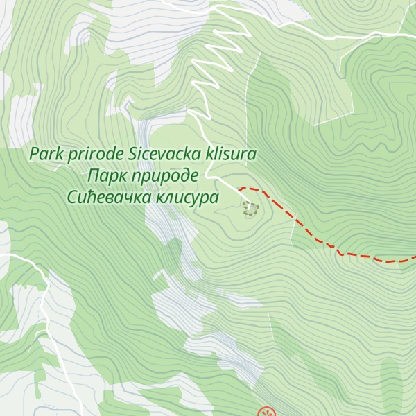 Map of Višegrad