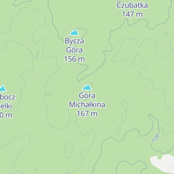 Map of Góra Michałkina