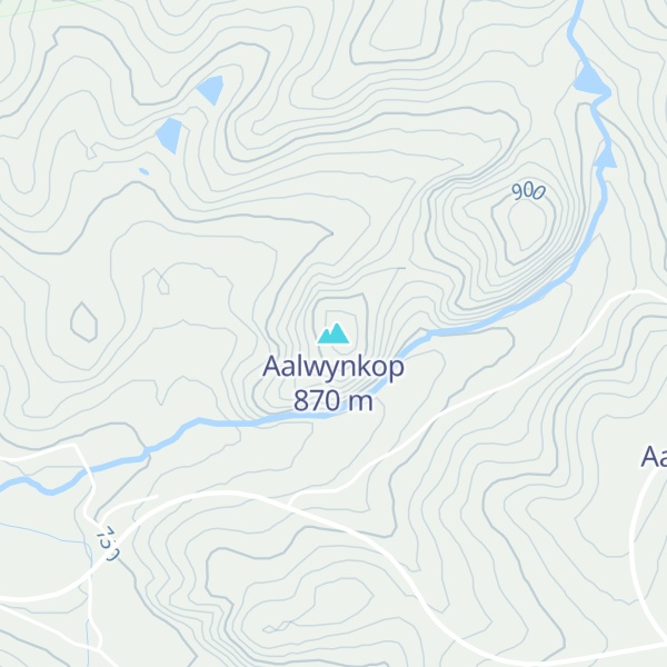 Map of Aalwynkop
