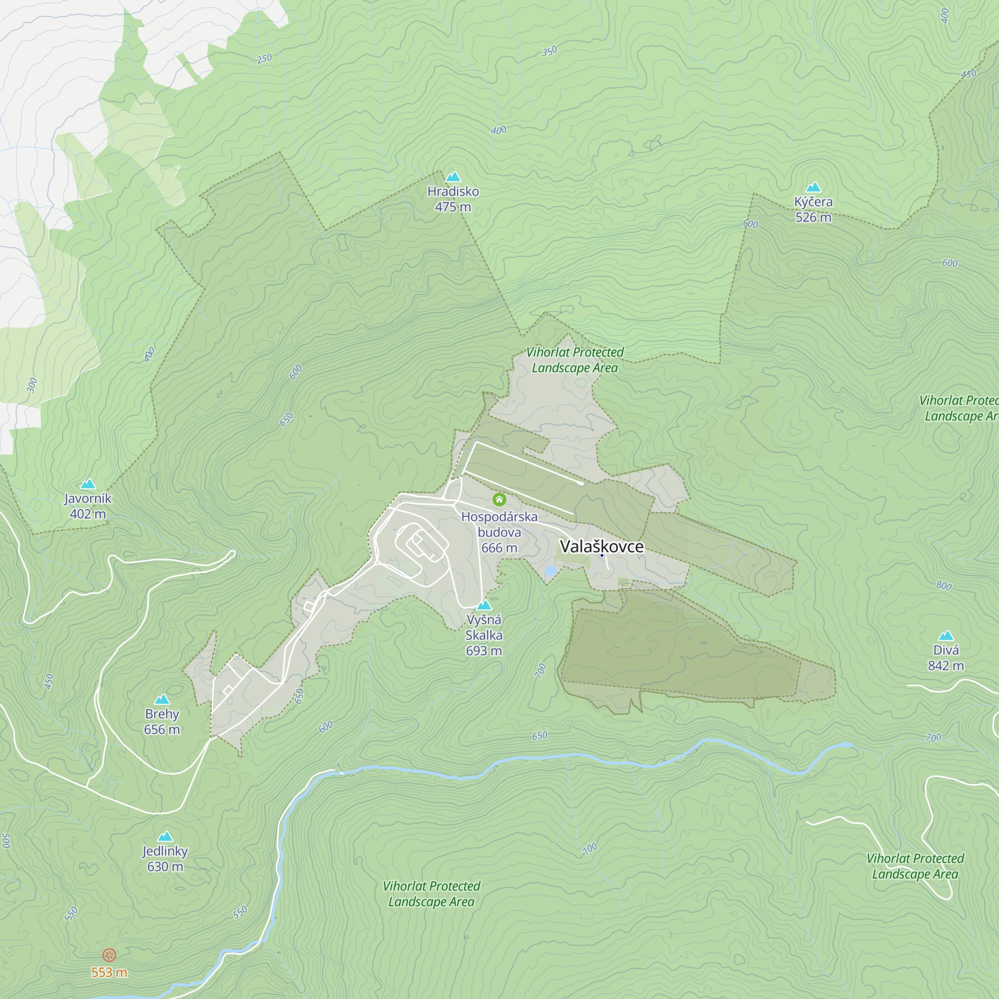 Hospodárska budova map
