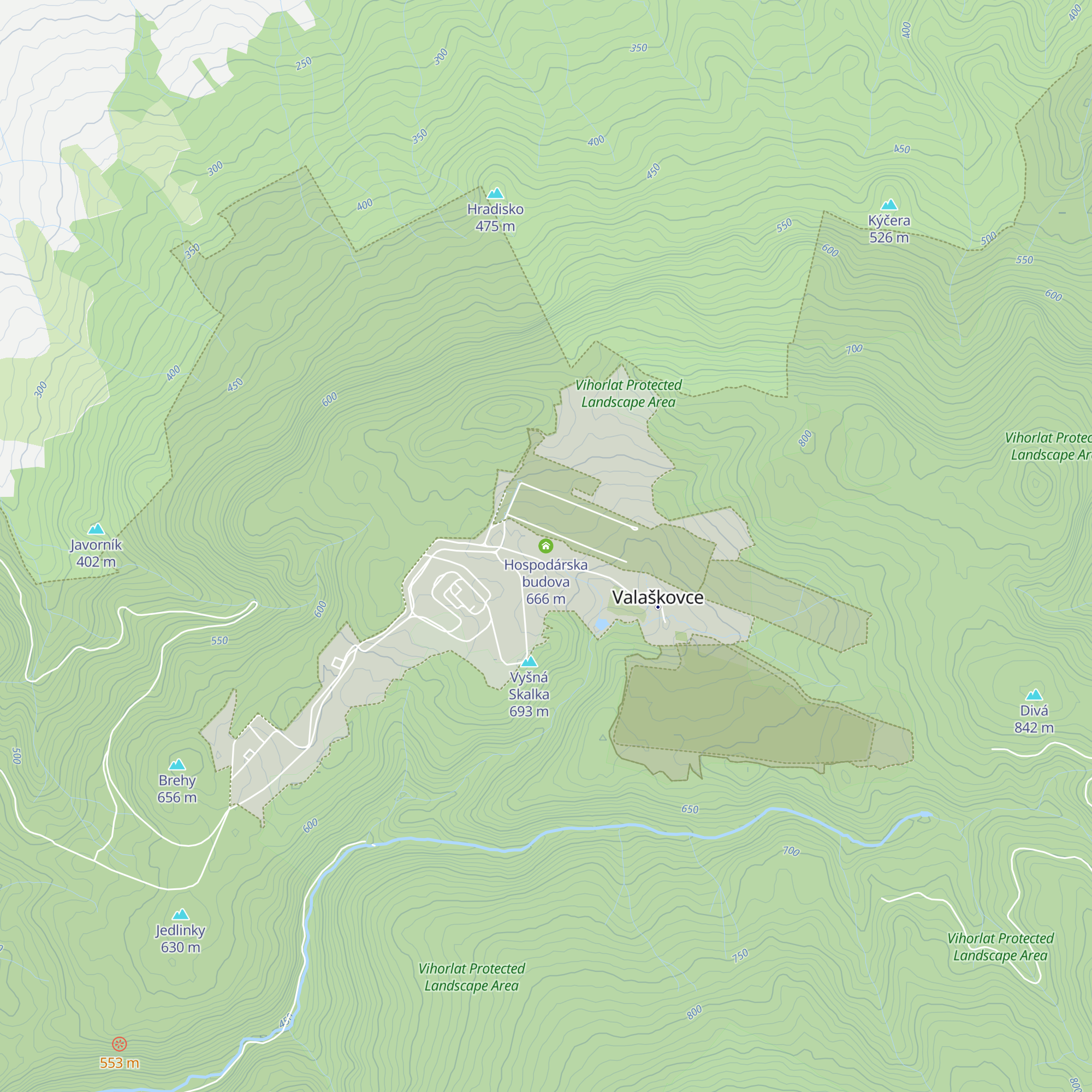 Hospodárska budova map