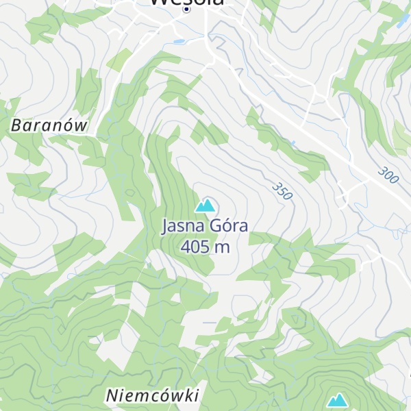 Map of Jasna Góra