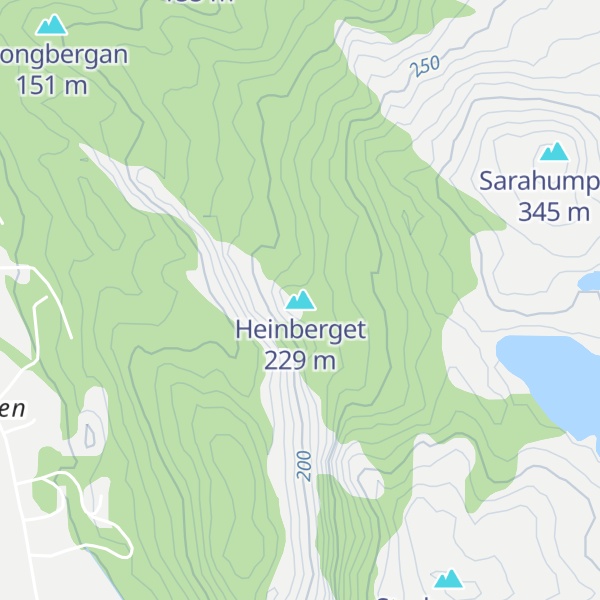 Map of Heinberget