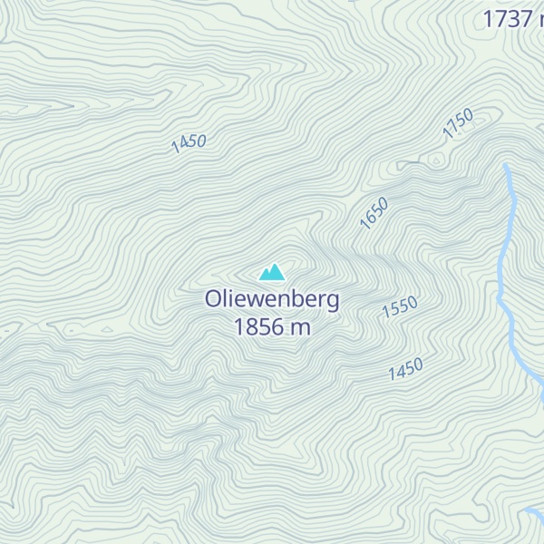 Map of Oliewenberg