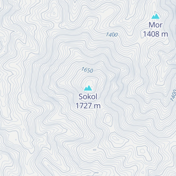 Map of Sokol