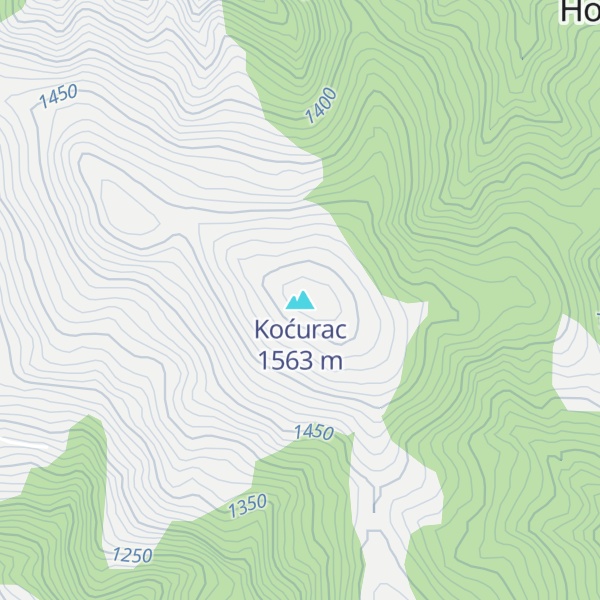 Map of Koćurac
