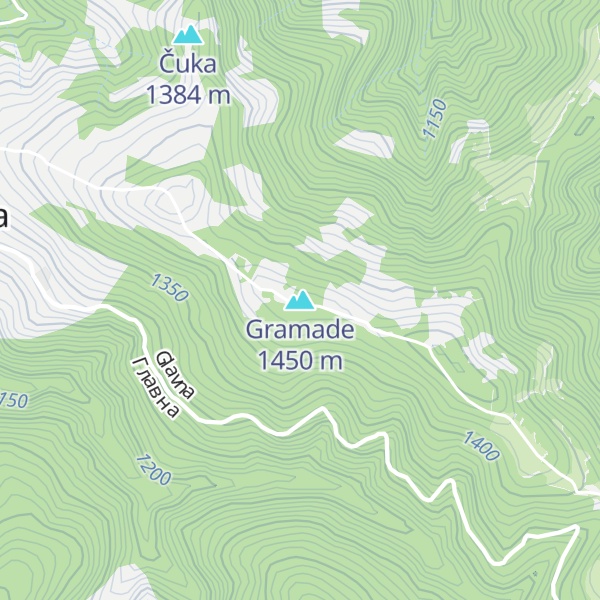 Map of Gramade
