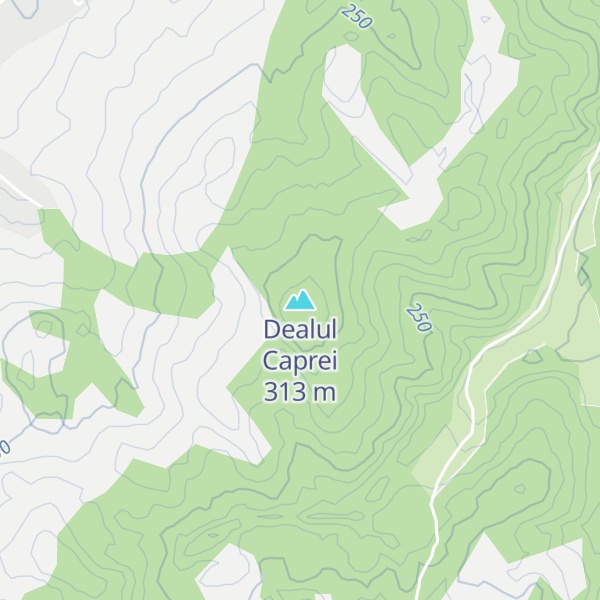 Map of Dealul Caprei