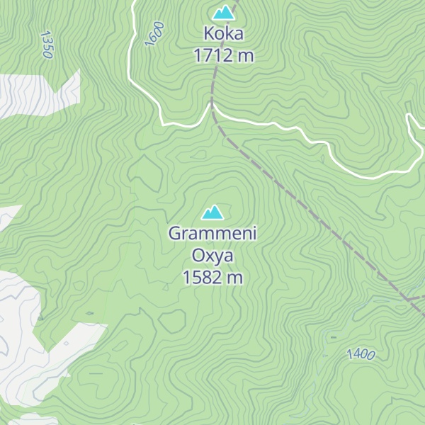 Map of Grammeni Oxya