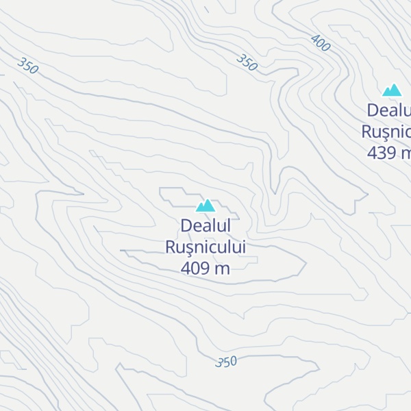 Map of Dealul Ruşnicului