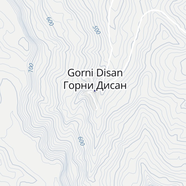 Map of Gorni Disan