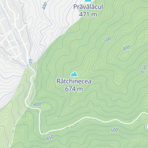 Map of Rătchinecea