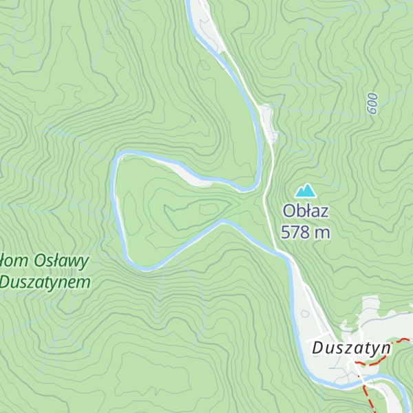 Map of Łokieć
