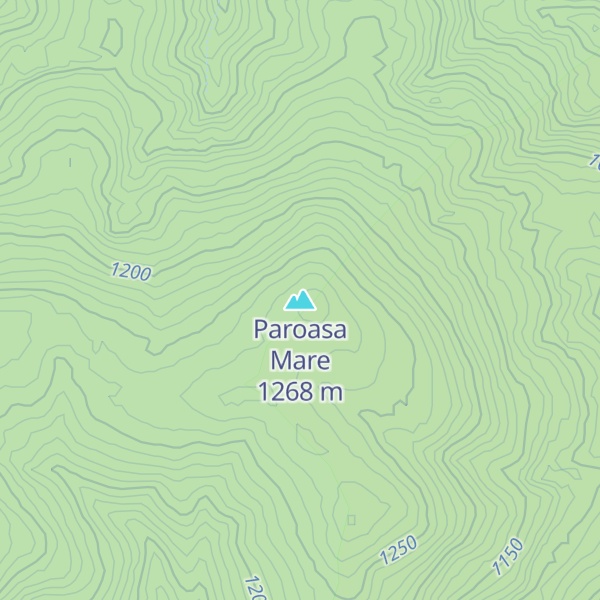 Map of Paroasa Mare