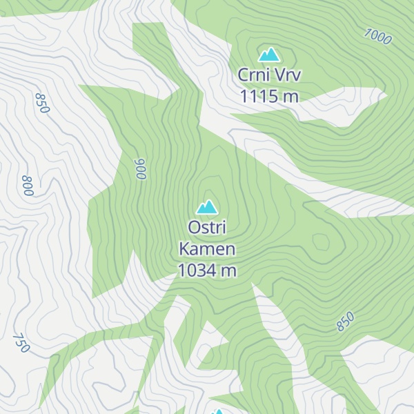 Map of Ostri Kamen
