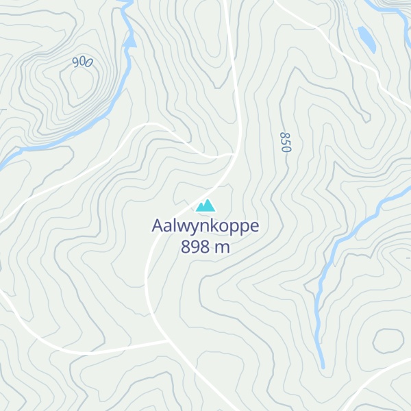 Map of Aalwynkoppe
