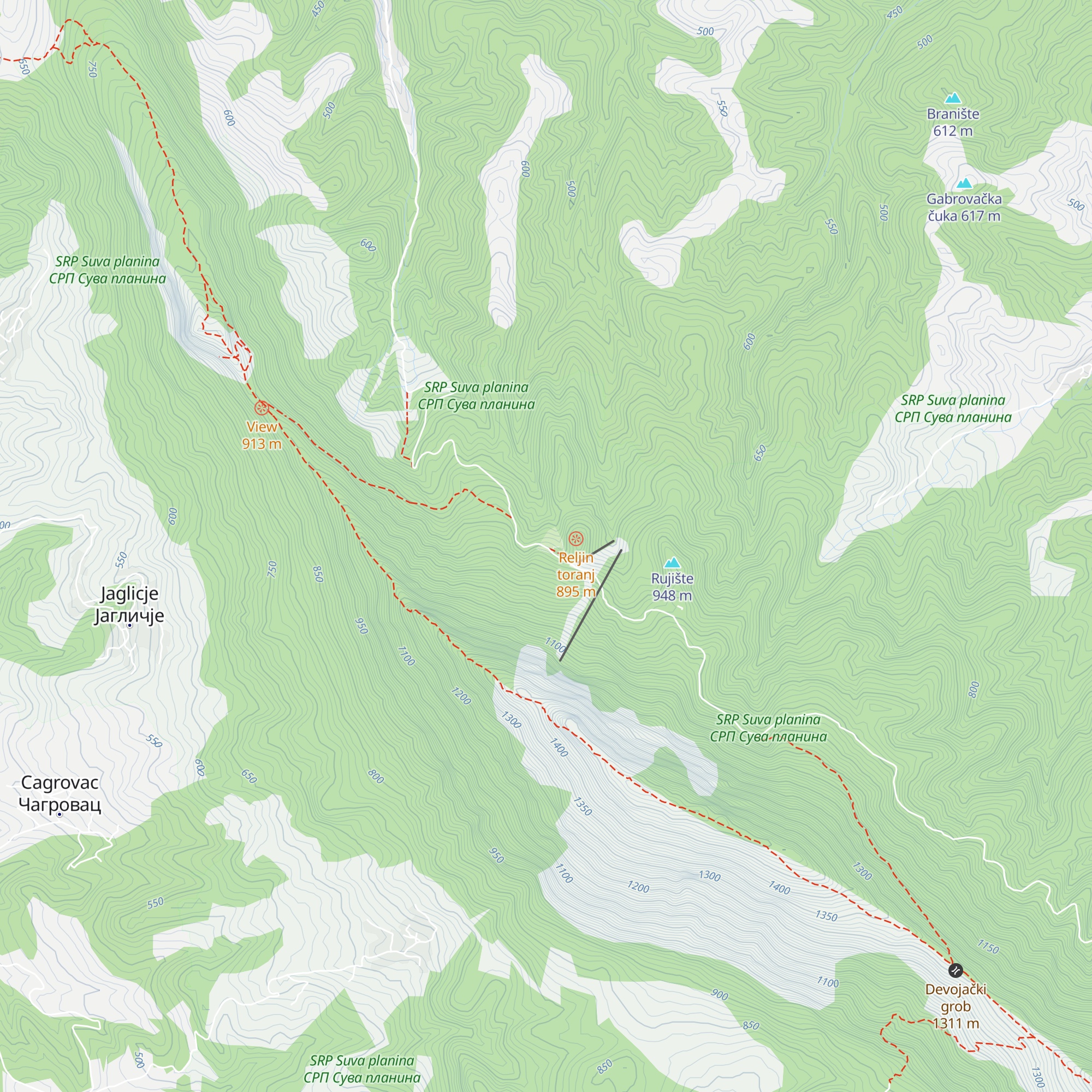 Studenac map